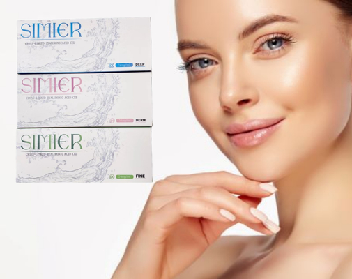 Subq Dermal Filler Cross Linked Sodium Hyaluronate ป้องกันริ้วรอย