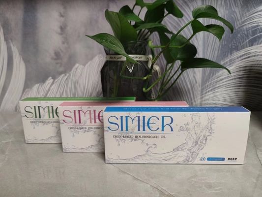 Subq Dermal Filler Cross Linked Sodium Hyaluronate ป้องกันริ้วรอย