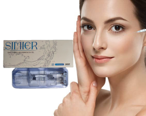 2 ml สารเติมผิวหนังฉีด Hyaluronic Acid รูปทรงหน้า