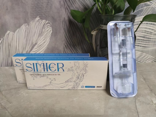 เครื่องเติม HA ที่เชื่อมโยงกันเป็นทางการแพทย์ 10 ml 20 ml เครื่องเติมผิวหนังฉีดฉีด