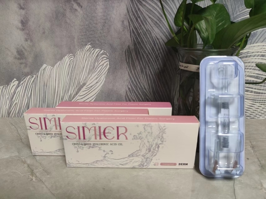 เครื่องเติมผิวหนังที่เชื่อมต่อกัน เครื่องเติมเยลกรดไฮยัลโรน 20mg/Ml
