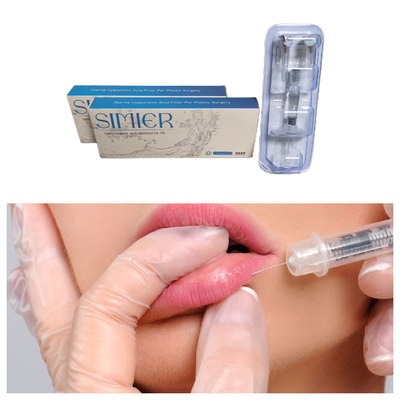 5 มล 10 มล แอนติเอจิ่ง ไฮยอลูรอนอนิกแอซิดสําหรับการฉีดในใบหน้า 24mg/Ml