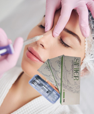 CE Hyaluronic Acid Lip Facial Dermal Filler Cross Linked Injectable Fillers for wrinkles สารสกัดผิวหน้าที่ติดต่อกัน