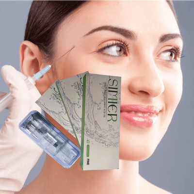 2ml Cross Linked Hyaluronic Acid Ha Dermal Filler สำหรับจมูกคางริมฝีปาก