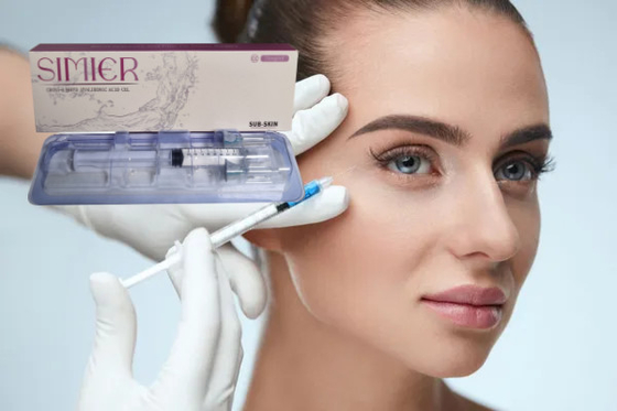 สัมพันธ์ข้าม SIMIER Dermal Filler 2ml การฉีดกรดไฮดรอลิกสําหรับใบหน้า