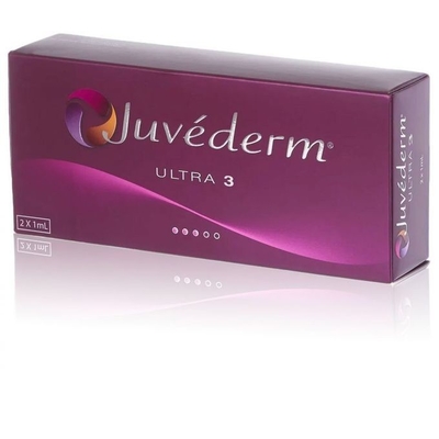 Juvederm Ultra 3 ไฮยอลูรอนิกแอซิด HA Dermal Filler 2ml การเสริมริมฝีปาก