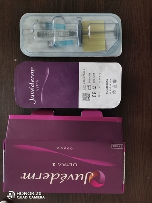 รอยเรียบ สารเติมผิวหนังสําหรับฉีด กรดไฮลูรอนิก Juvederm Ultra 3 2*1ml